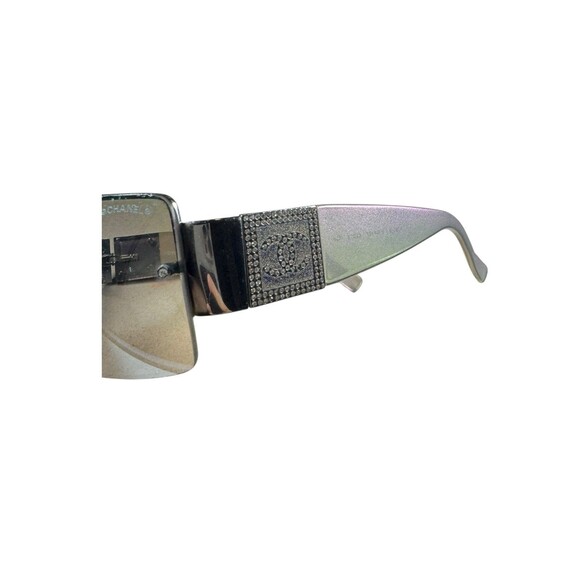 Chanel 4095 Iridescent Rimless Sunglasses Crystal Rhinestone Rare VTG main image 6